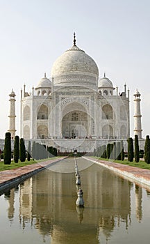 Beautiful mosque Taj Mahal. Agra, India