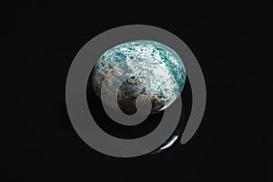 Beautiful moss agate gemstone