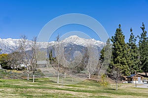 Beautiful Mount Baldy view from Rancho Cucamonga photo