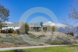 Beautiful Mount Baldy view from Rancho Cucamonga photo