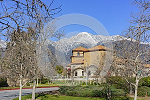 Beautiful Mount Baldy view from Rancho Cucamonga photo