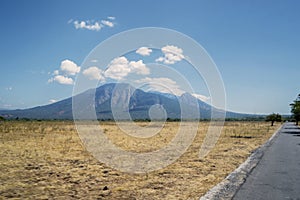 Beautiful Mount Baluran in Baluran National Park