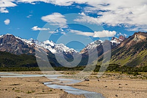 Beautiful mountain landscape of Patagonia