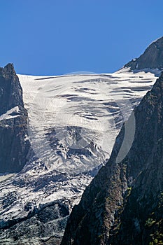 Beautiful mountain landscape of Sonamarg.