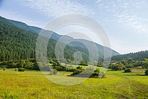 A beautiful mountain landscape in Tatra mountains in Slovakia, Europe.