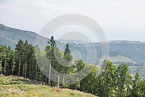 A beautiful mountain landscape in Tatra mountains in Slovakia, Europe.