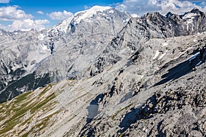 Beautiful mountain located in the Ortles group (Stelvio National