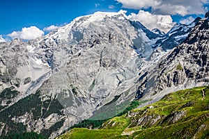 Beautiful mountain located in the Ortles group (Stelvio National