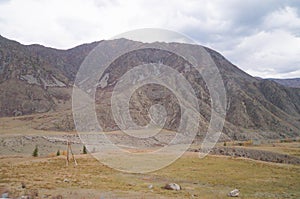 Beautiful mountain near Chuya River, Altai,Russia