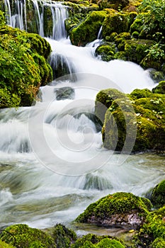 Beautiful mountain stream