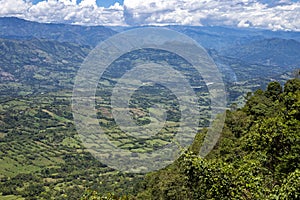 Beautiful mountainous landscape - Southwest Antioquia, Colombia photo