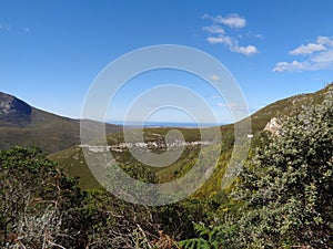 Beautiful mountains Kleinpaas, Oudtshoorn South Africa