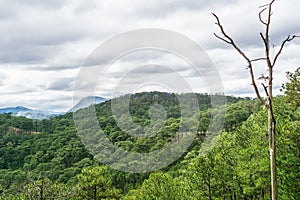 Beautiful mountains landscape