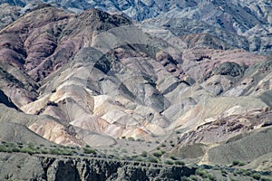 Beautiful mountains near Aconcagua peak