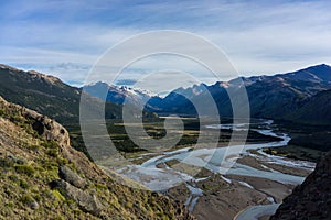 Beautiful mountains of the Patagonia region of Argentina