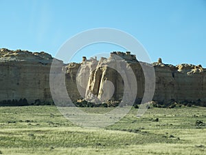 Beautiful mountains and rock formats in utah and nevada