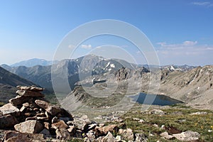 Beautiful mountains of the Sawatch Range, Colorado Rocky Mountains photo