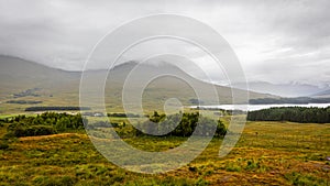 The beautiful mountains of Scotland