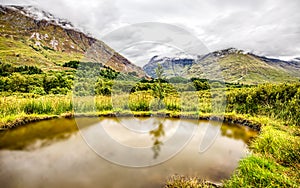 The beautiful mountains of Scotland