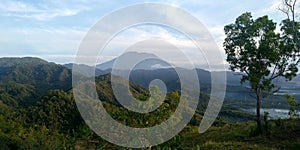 Beautiful Mt.Agung From Cemara Hill Bali