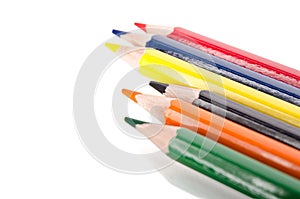 Beautiful multi-colored pencils