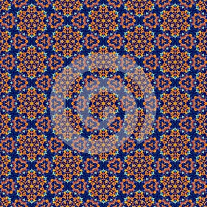 Beautiful multicoloured seamless background pattern design