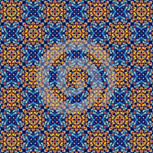 Beautiful multicoloured seamless background pattern design