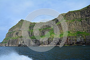 The beautiful Mykines island in The Faroe Islands