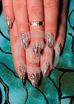 Beautiful nails with Art