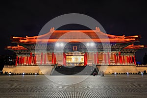 Beautiful National Theater National Concert Hall at Liberty Square Chiang Kai-shek Memorial Hali