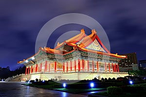 Beautiful National Theater National Concert Hall at Liberty Square Chiang Kai-shek Memorial Hall