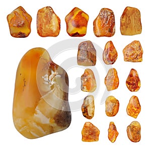 Beautiful natural Baltic amber