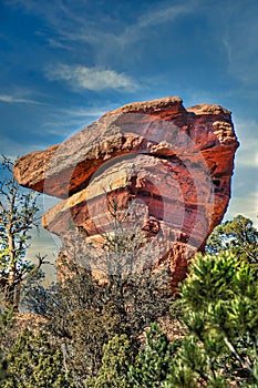 Beautiful natural erosion exposing the strata layers of geologic sedimentary rock â€“ Sandstone and limestone