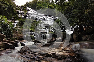 Beautiful natural of Mae Ya Waterfall