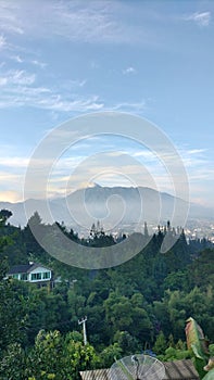 Beautiful natural mountain views