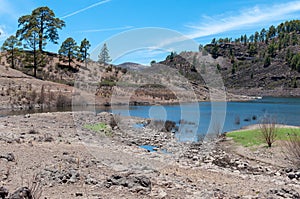 Lake Presa de las Ninas, Gran Canaria, Canary Islands, Spain photo