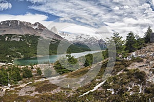 Beautiful nature landscape in Patagonia, Argentina