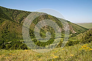 Beautiful nature. Mountains in Kazakhstan