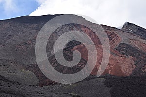 Beautiful nature of Pacaya volcano Guatemala photo
