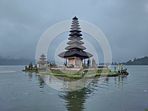 Beautiful nature photography Bali culture History in Bali temple Bedugul Indonesia fog rain resort beach Bali Indonesia fog rain