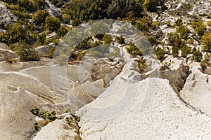 Beautiful nature quarry landscape view portrait beauty portrait photoshoot