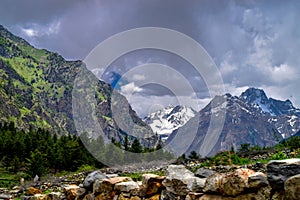 Beautiful Nature Scene in Gilgit Pakistan