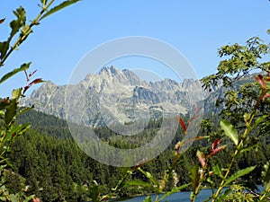 Beautiful nature scenery of the mountains in Slovakia