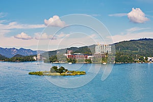 Beautiful nature scenics of Sun Moon Lake