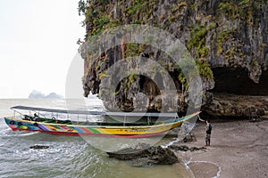 James Bond Island, beautiful place Phuket, Thailand