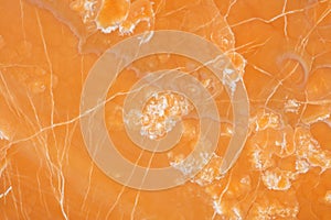 Beautiful New Extra Quality Orange Onyx in contrast color, texture for your individual interior project.