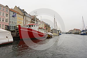 Beautiful new Haven water canal in Copenhagen