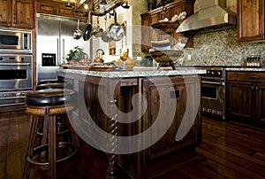 Beautiful new home kitchen