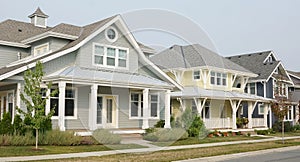 Beautiful New Houses Homes Exterior Front Street Elevation