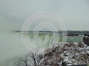 Beautiful Niagara Falls at Canada photo